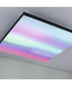 PAULMANN LED-paneel Loria Rainbow 59,5x59,5 Cm CCT+RGB Zwart -Binnenverlichting Verkoopwinkel DV 8 10469974 12 4c CH 20220209162414