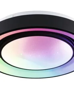 PAULMANN LED Plafonniere Spacycolor Ø 35 Cm RGBW Zwart -Binnenverlichting Verkoopwinkel DV 8 10469976 08 4c DE 20211117101651