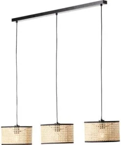 BRILLIANT Hanglamp Wiley 3-lichts Metaal-rotan Zwart-bruin -Binnenverlichting Verkoopwinkel DV 8 10470072 02 4c DE 20210708214650
