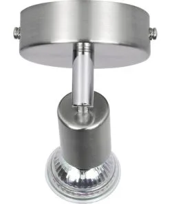 LED Opbouwspot 1-lichts Nikkel -Binnenverlichting Verkoopwinkel DV 8 10473158 01 4c DE 20220122214659