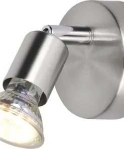 LED Opbouwspot 1-lichts Nikkel -Binnenverlichting Verkoopwinkel DV 8 10473158 06 4c DE 20220122214659