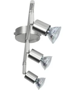 LED Plafondspot 3-lichts Warmwit Nikkel -Binnenverlichting Verkoopwinkel DV 8 10473160 03 4c DE 20220124074655