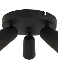 CHERICONI Plafondspot Spero 3-lichts Zwart