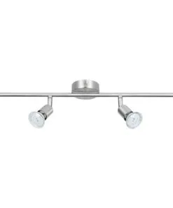 LED Opbouwspot 4-lichts Nikkel