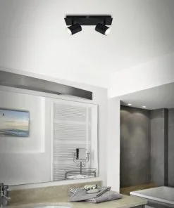 BRILONER Plafondspot 2731-025 2-lichts Zwart