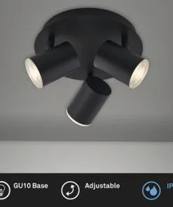 BRILONER Plafondspot 2731-035 3-lichts Zwart -Binnenverlichting Verkoopwinkel DV 8 10476229 02 4c NL 20210805151753