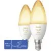 PHILIPS Hue White Ambiance LED-lamp E14/4W B39 Instelbaar Wit, 2 Stuks