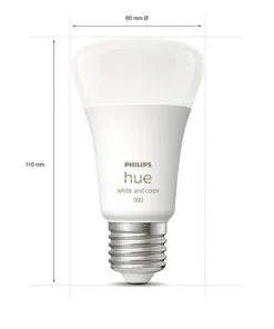 PHILIPS Hue White And Color Ambiance LED-lamp E27/9W A60 RGBW 13 PHILIPS Hue White And Color Ambiance LED-lamp E27/9W A60 RGBW -Binnenverlichting Verkoopwinkel DV 8 10476584 08 4c DE 20221124154801
