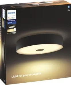 PHILIPS Hue White Ambiance LED Plafondlamp Fair Zwart 10 PHILIPS Hue White Ambiance LED Plafondlamp Fair Zwart -Binnenverlichting Verkoopwinkel DV 8 10476620 05 4c DE 20210810151800