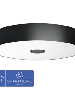 PHILIPS Hue White Ambiance LED Plafondlamp Fair Zwart