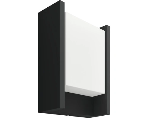 PHILIPS Hue White LED Buitenlamp Fuzo Zwart 4 PHILIPS Hue White LED Buitenlamp Fuzo Zwart - Afbeelding 4