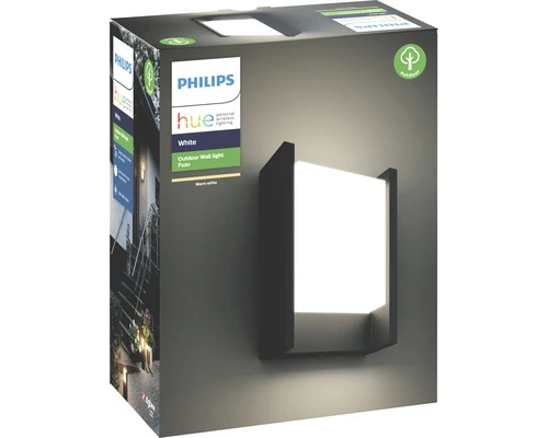 PHILIPS Hue White LED Buitenlamp Fuzo Zwart 6 PHILIPS Hue White LED Buitenlamp Fuzo Zwart - Afbeelding 6