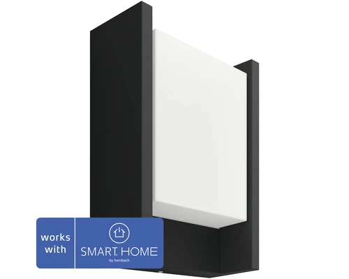 PHILIPS Hue White LED Buitenlamp Fuzo Zwart 1 PHILIPS Hue White LED Buitenlamp Fuzo Zwart