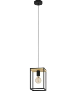 EGLO Hanglamp Libertad Zwart-hout -Binnenverlichting Verkoopwinkel DV 8 10476833 02 4c NL 20220706161652