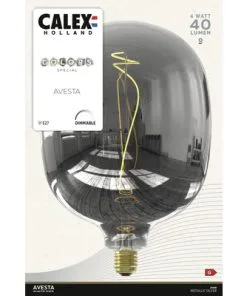 CALEX LED Filament Lamp Avesta E27/4W Metallic Zilver