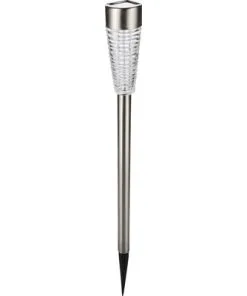 LED Solar Buitenlamp Op Spies 79 Cm RVS