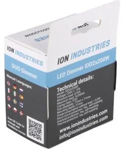 ION INDUSTRIES LED Duodimmer 2x 0.3-200 W (R,C) 8 ION INDUSTRIES LED Duodimmer 2x 0.3-200 W (R,C) -Binnenverlichting Verkoopwinkel DV 8 10498081 03 4c NL 20211007172334