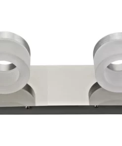 FLAIR LED Wandlamp Kynosura 2-lichts Chroom -Binnenverlichting Verkoopwinkel DV 8 10504570 03 4c CH 20230316124756