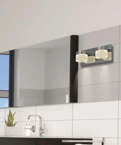 FLAIR LED Wandlamp Kynosura 2-lichts Chroom