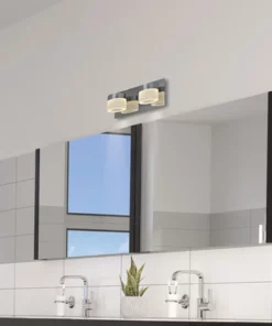 FLAIR LED Wandlamp Kynosura 2-lichts Chroom -Binnenverlichting Verkoopwinkel DV 8 10504570 09 4c DE 20230320091657