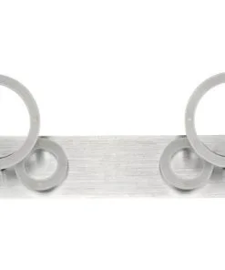 FLAIR LED Opbouwspot Adhara 2-lichts Chroom