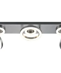 FLAIR LED Opbouwspot Adhara 3-lichts Chroom -Binnenverlichting Verkoopwinkel DV 8 10506290 01 4c CH 20221018191653