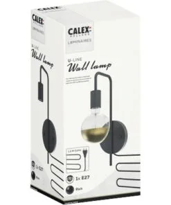CALEX Wandlamp U-Line Zwart -Binnenverlichting Verkoopwinkel DV 8 10513329 01 4c NL 20220304151756