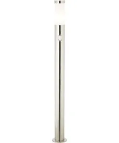 BRILLIANT Sokkellamp Chorus Met Bewegingssensor 80 Cm RVS