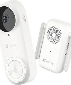EZVIZ Draadloze Videodeurbel DB2 + Chime Wit