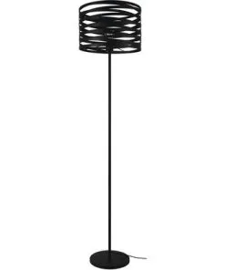 EGLO Vloerlamp Cremella Zwart
