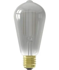 CALEX Smart LED Filament Lamp E27/7W ST64 Smokey Grijs