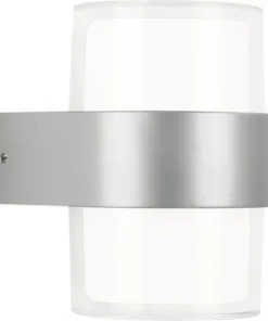 TELEFUNKEN LED Buitenwandlamp Cludu Zilver
