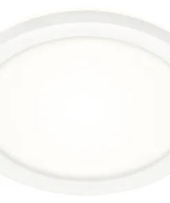 BRILONER LED Buitenlamp Frankfurt Met Backlight Ø 21 Cm Wit