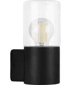 TELEFUNKEN Buitenwandlamp Ampolo Zwart