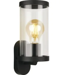 BRILONER Buitenwandlamp Kairo Zwart