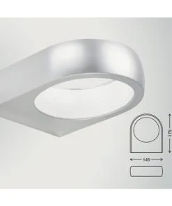 TELEFUNKEN LED Buitenwandlamp Puka Zilver -Binnenverlichting Verkoopwinkel DV 8 10533501 02 4c DE 20220209051657