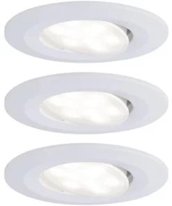 PAULMANN LED Inbouwspot Set Calla Ø 90 Mm Instelbaar Wit Wit, 3 Stuks 10 PAULMANN LED Inbouwspot Set Calla Ø 90 Mm Instelbaar Wit Wit, 3 Stuks -Binnenverlichting Verkoopwinkel DV 8 10534666 03 4c SK 20220205214659