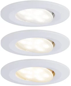 PAULMANN LED Inbouwspot Set Calla Ø 90 Mm Instelbaar Wit Wit, 3 Stuks 14 PAULMANN LED Inbouwspot Set Calla Ø 90 Mm Instelbaar Wit Wit, 3 Stuks -Binnenverlichting Verkoopwinkel DV 8 10534666 07 4c SK 20220205214659
