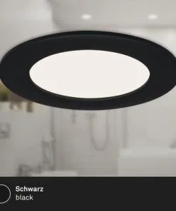 BRILONER LED Inbouwspot 7115 Ø 120 Mm Zwart -Binnenverlichting Verkoopwinkel DV 8 10537450 01 4c NL 20220211111652