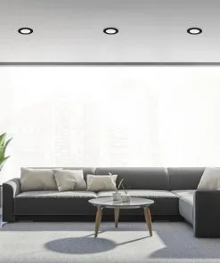 BRILONER LED Inbouwspot 7115 Ø 120 Mm Zwart