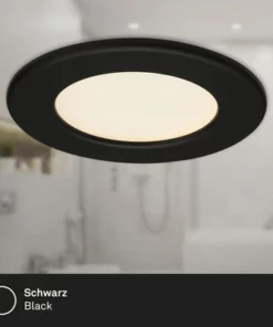 BRILONER LED Inbouwspot Set 7053 Ø 115 Mm Zwart, 3 Stuks -Binnenverlichting Verkoopwinkel DV 8 10537456 01 4c NL 20220211114657