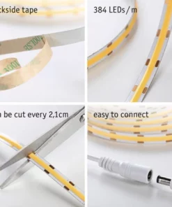 PAULMANN SimpLED LED-stripset Full-Line COB Warmwit 300 Cm Wit Gecoat 10 PAULMANN SimpLED LED-stripset Full-Line COB Warmwit 300 Cm Wit Gecoat -Binnenverlichting Verkoopwinkel DV 8 10538130 02 4c AT 20220217051652