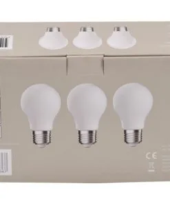 LED Lamp E27/4,5W A60 Daglichtwit Mat, 3 Stuks -Binnenverlichting Verkoopwinkel DV 8 10548774 02 4c DE 20221223101655