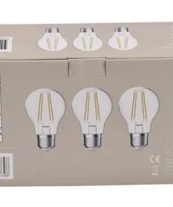 LED Lamp E27/8W A60 Warmwit Helder, 3 Stuks -Binnenverlichting Verkoopwinkel DV 8 10548777 03 4c DE 20221223101655