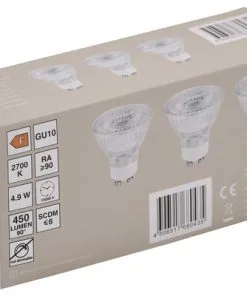 LED Lamp GU10/4,9W PAR16 Warmwit Helder, 3 Stuks -Binnenverlichting Verkoopwinkel DV 8 10549061 01 4c DE 20221223101655