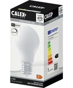 CALEX LED Lamp E27/4,5W A60 Warmwit Mat