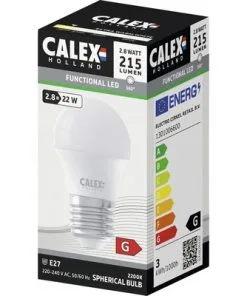CALEX LED Lamp E27/2,8W G45 Warmwit Mat