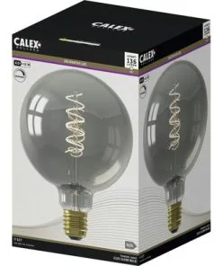 CALEX LED Filament Lamp E27/4,0W G125 Titanium