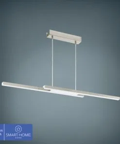 EGLO CROSSLINK.Z LED Hanglamp Fraioli RGB+CCT Nikkel Mat