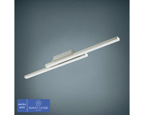 EGLO CROSSLINK.Z LED Plafondlamp Fraioli RGB+CCT Nikkel Mat 1 EGLO CROSSLINK.Z LED Plafondlamp Fraioli RGB+CCT Nikkel Mat